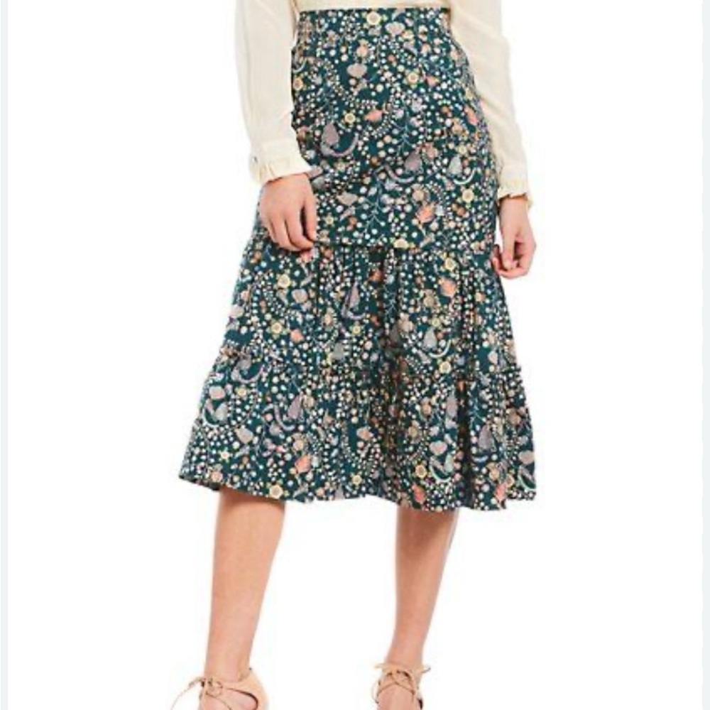 ANTONIO MELANI x Liberty London Floral Midi Skirt